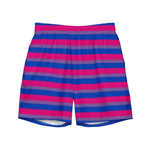 Bisexual Flag Swim Trunks