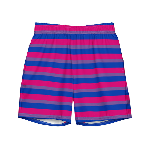Bisexual Flag Swim Trunks
