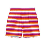 Lesbian Flag Swim Trunks
