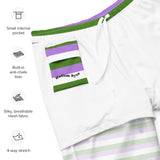 Genderqueer Flag Swim Trunks
