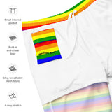 Rainbow Flag Swim Trunks
