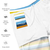 AroAce Flag Swim Trunks