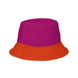 Lesbian Flag Reversible Bucket Hat