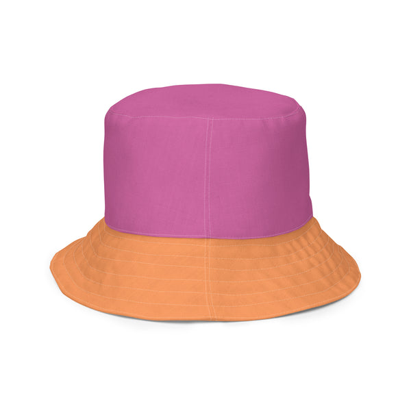 Lesbian Flag Reversible Bucket Hat