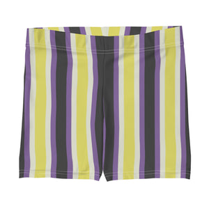 Retro NonBinary Spandex Shorts