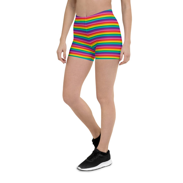 Original Rainbow Flag Biker Shorts