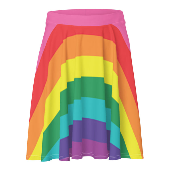 Original Rainbow Flag Skater Skirt