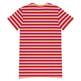 Lesbian Flag T-Shirt Dress