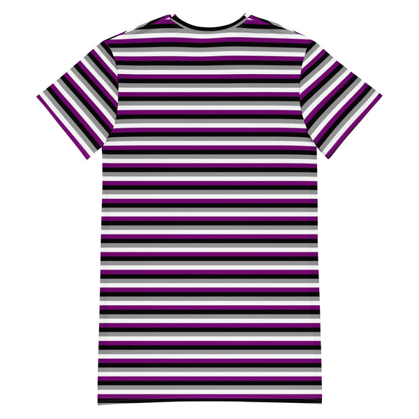 Asexual / Demisexual Flag T-Shirt Dress