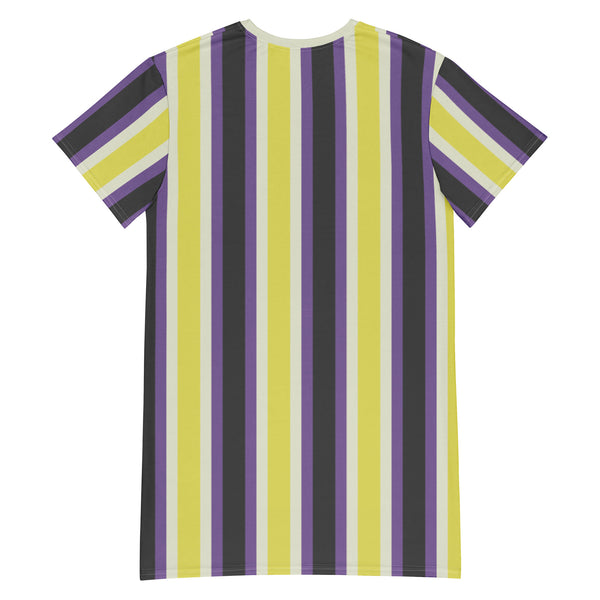 Retro Non-Binary T-Shirt Dress