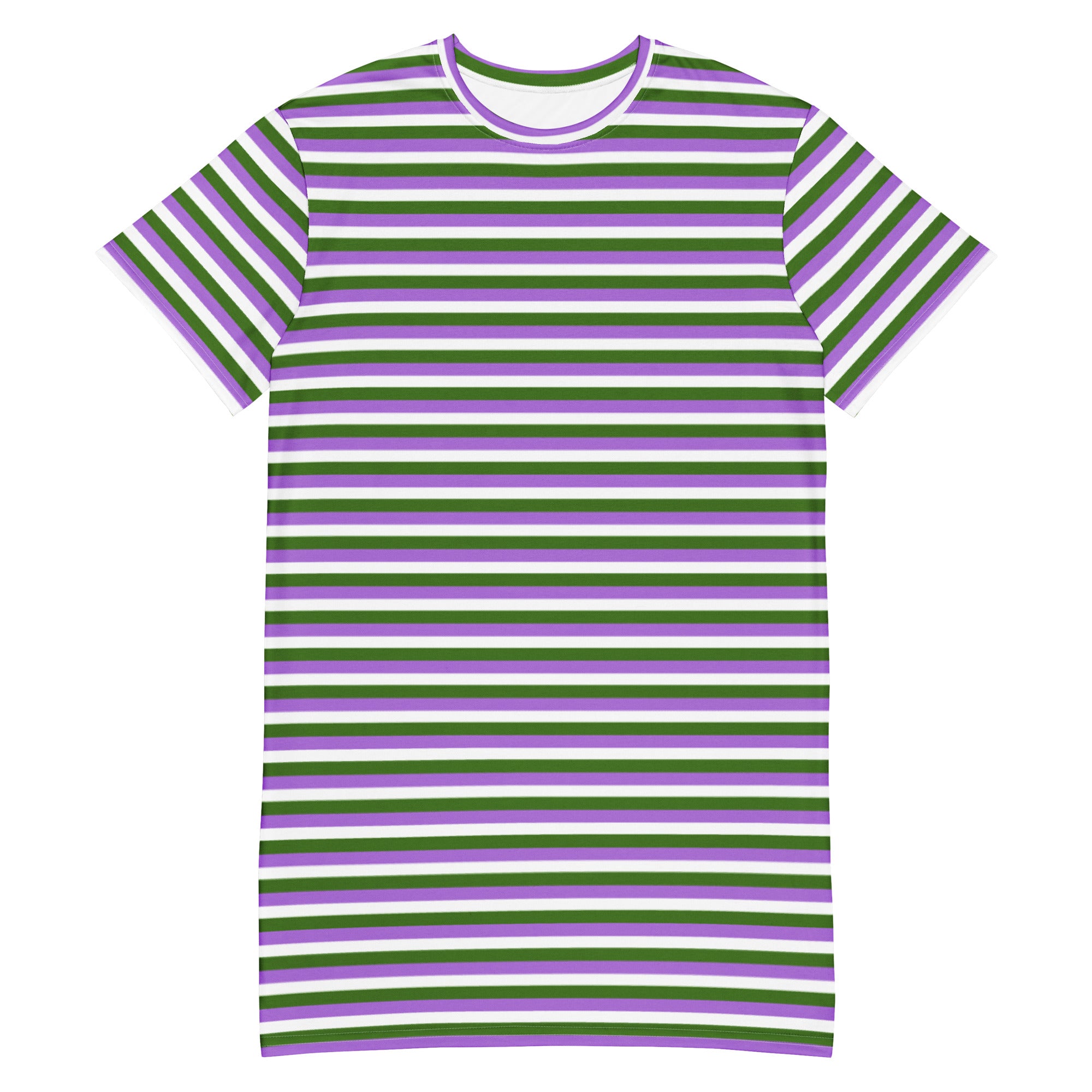 Genderqueer Flag T-Shirt Dress