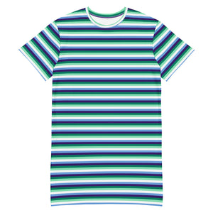 Gay / MLM Flag T-Shirt Dress