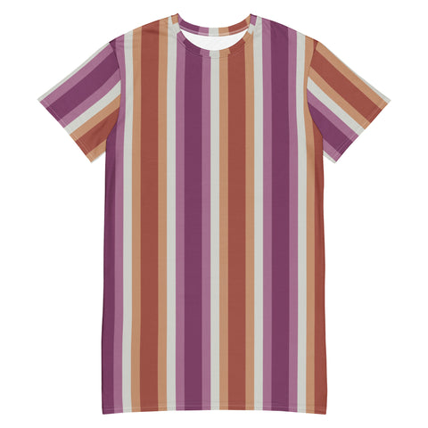 Retro Lesbian T-shirt Dress