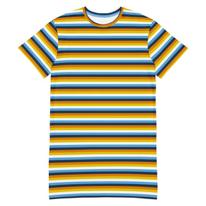 AroAce Flag T-Shirt Dress