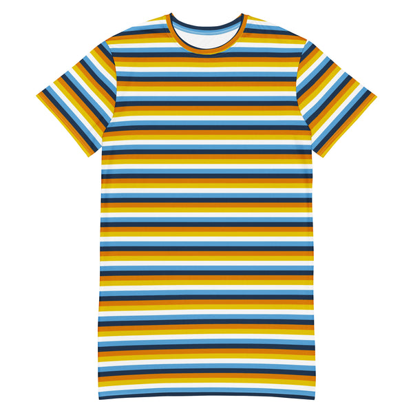 AroAce Flag T-Shirt Dress