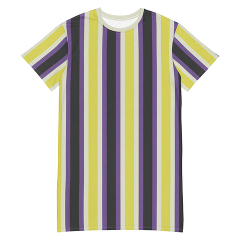 Retro Non-Binary T-Shirt Dress