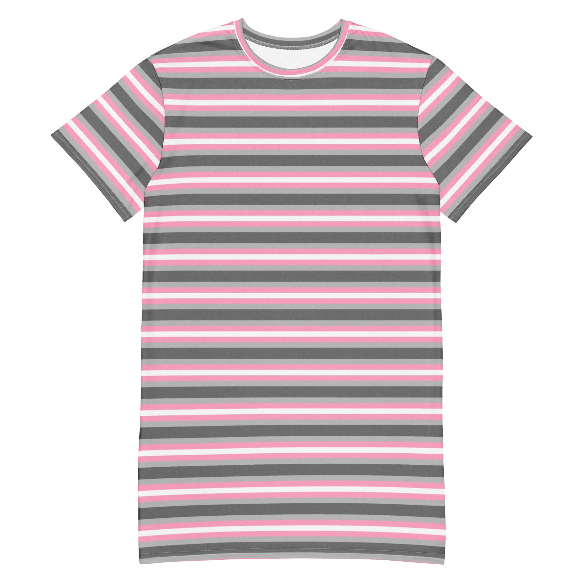 Demigirl Flag T-Shirt Dress