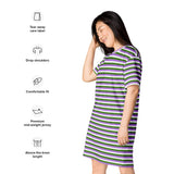 Genderqueer Flag T-Shirt Dress