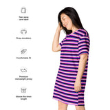 Genderfluid Flag T-Shirt Dress