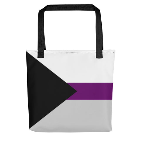 Demiesxual Flag Tote Bag