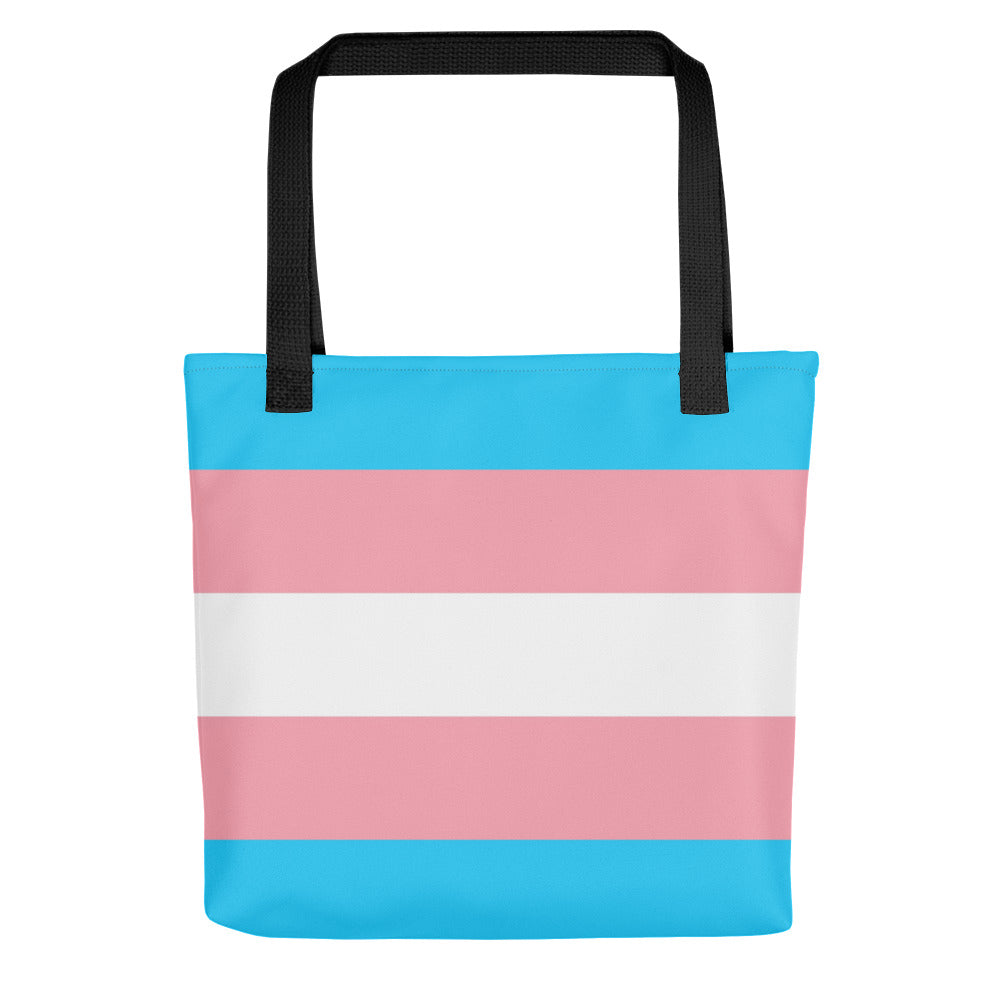 Transgender Flag Tote Bag