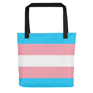 Transgender Flag Tote Bag