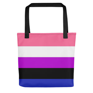 Genderfluid Flag Tote Bag