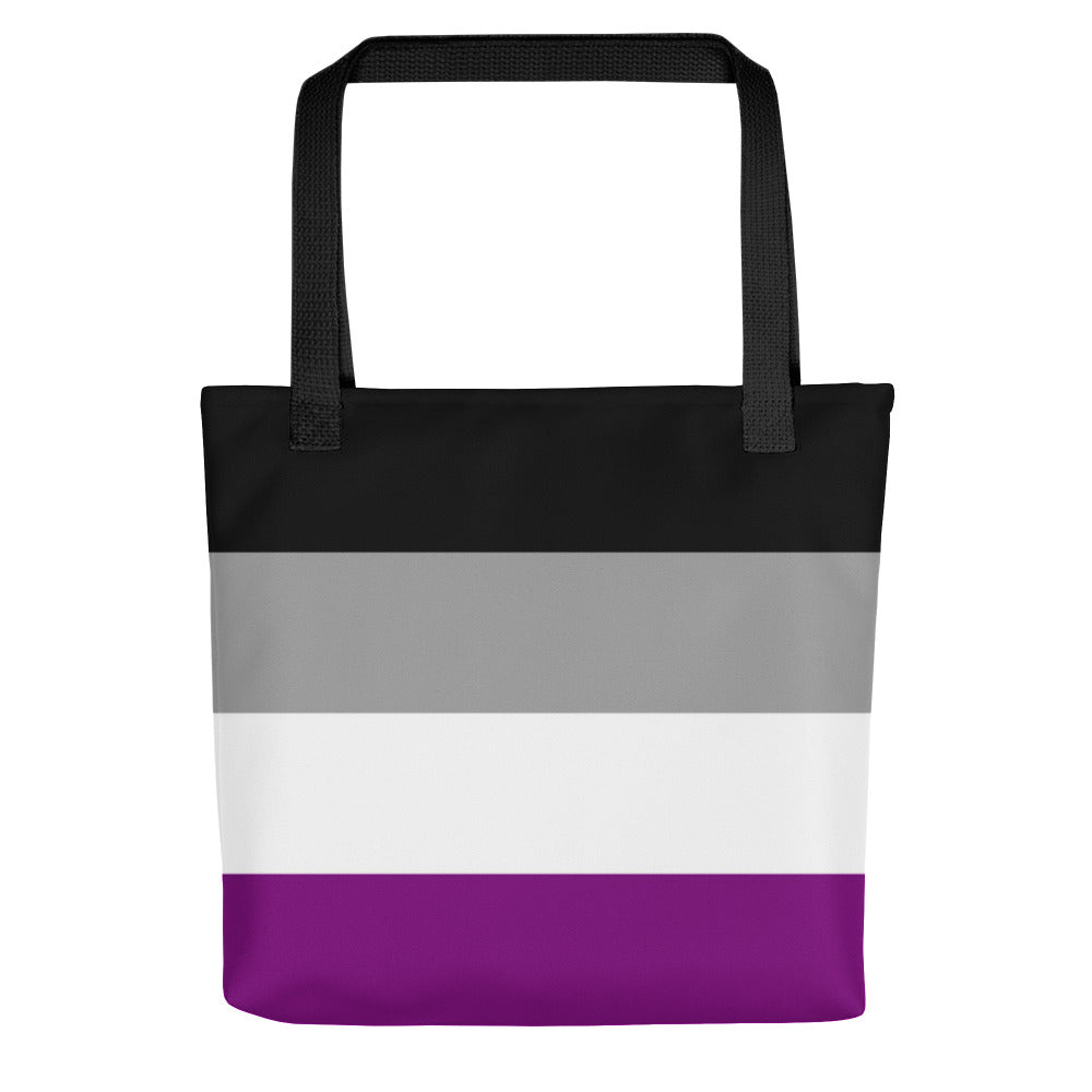 Asexual Flag Tote Bag