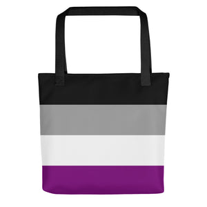 Asexual Flag Tote Bag