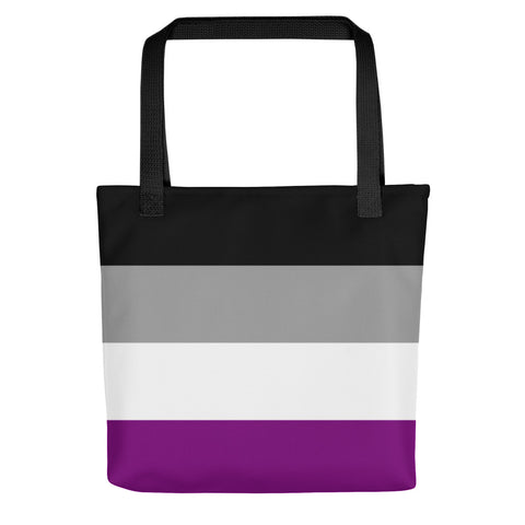 Asexual Flag Tote Bag