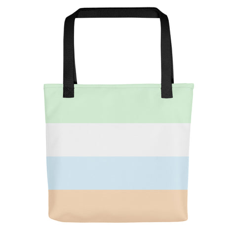 Unlabeled Flag Tote Bag