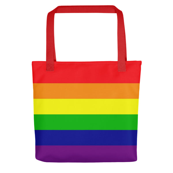 Rainbow Flag Tote Bag