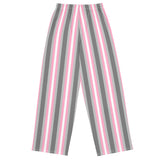Demigirl Pride Flag Wide-Leg Pants