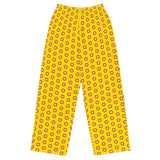 Intersex Pride Flag Wide-Leg Pants