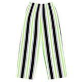 Agender Pride Flag Wide-Leg Pants