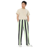 Agender Pride Flag Wide-Leg Pants