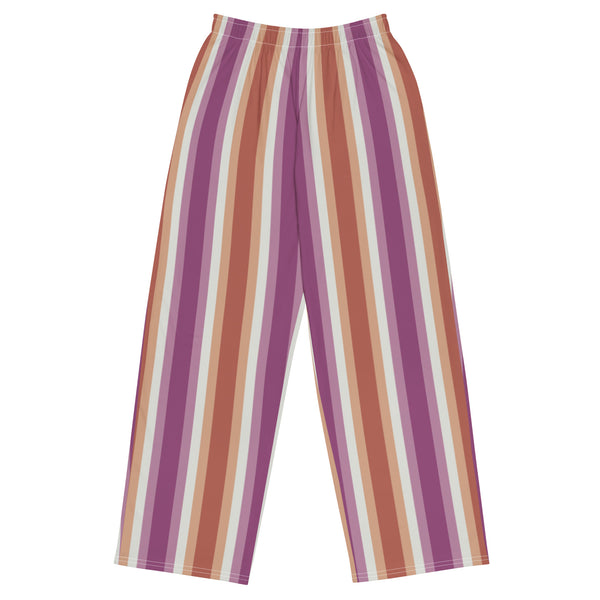 Retro Lesbian Wide-Leg Pants
