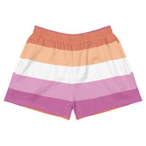 Lesbian Flag Athletic Shorts
