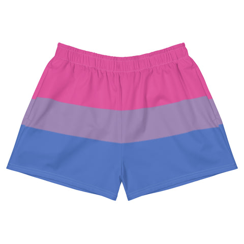 Bisexual Flag Athletic Shorts