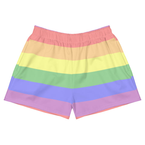 Rainbow Flag Athletic Shorts
