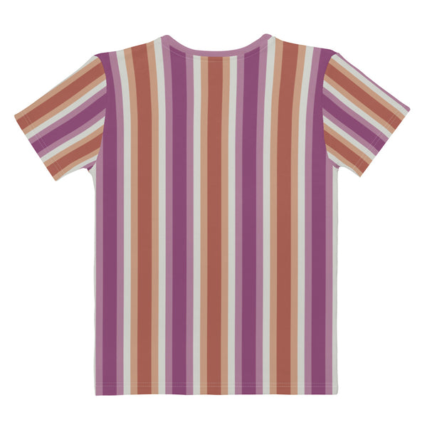 Retro Lesbian Fitted T-Shirt
