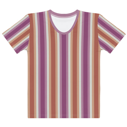 Retro Lesbian Fitted T-Shirt
