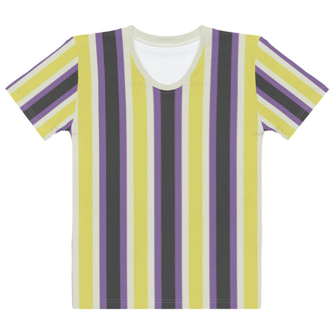 Retro Non-Binary Fitted T-Shirt