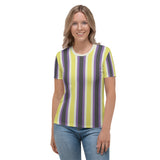 Retro Non-Binary Fitted T-Shirt