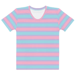 Pastel Bisexual Fitted T-Shirt