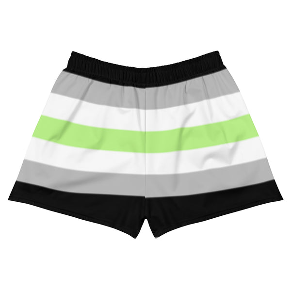 Agender Flag Athletic Shorts