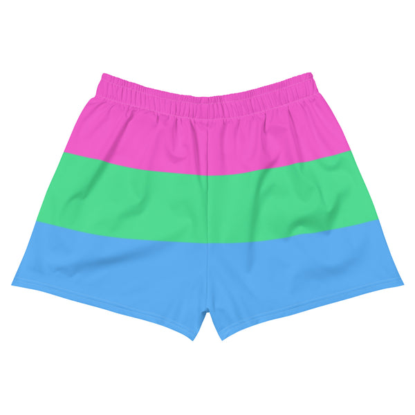 Polysexual Flag Athletic Shorts