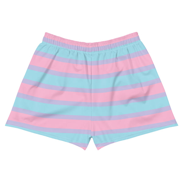 Pastel Bisexual Athletic Shorts