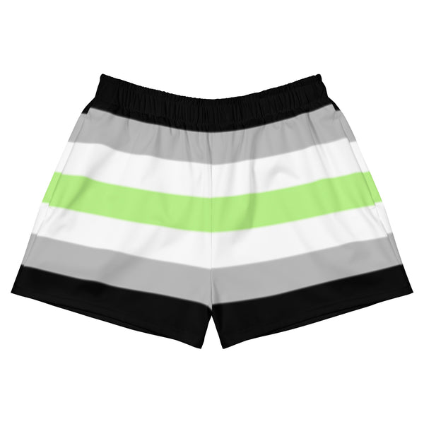 Agender Flag Athletic Shorts