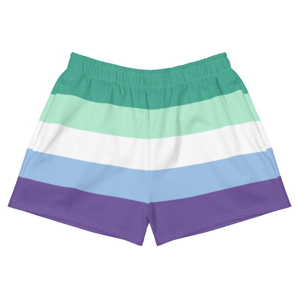 Gay / MLM Flag Athletic Shorts